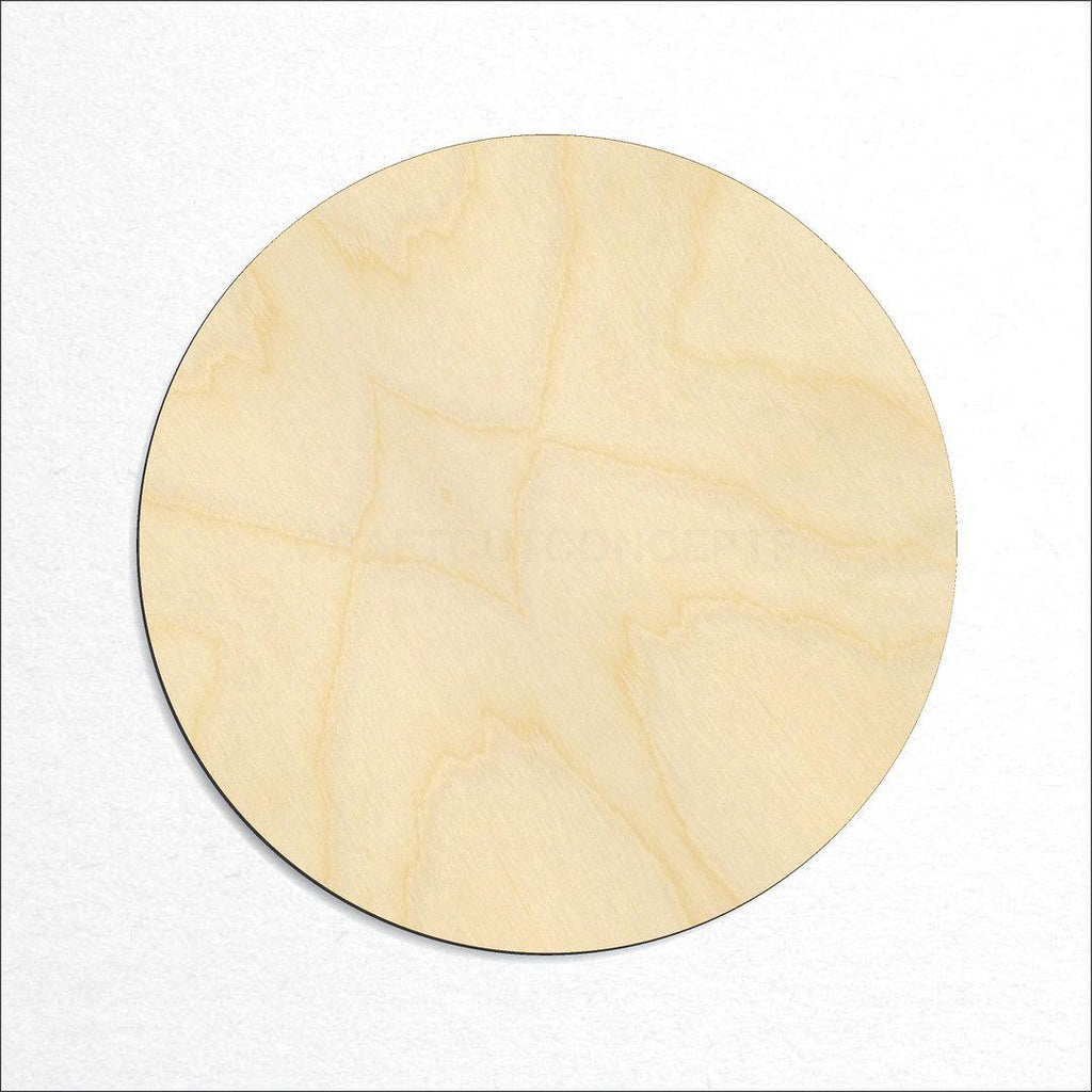 Wooden Circle craft shape available in sizes of 1 inch and up