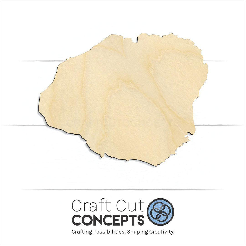 Craft Cut Concepts Logo under a wood State - Hawaiin island Kauai craft shape and blank