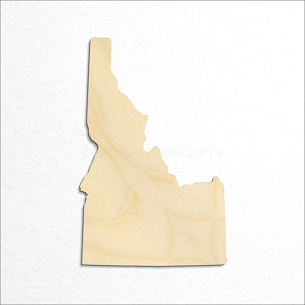 Wooden State - Idaho CRAFTY craft shape available in sizes of 1 inch and up