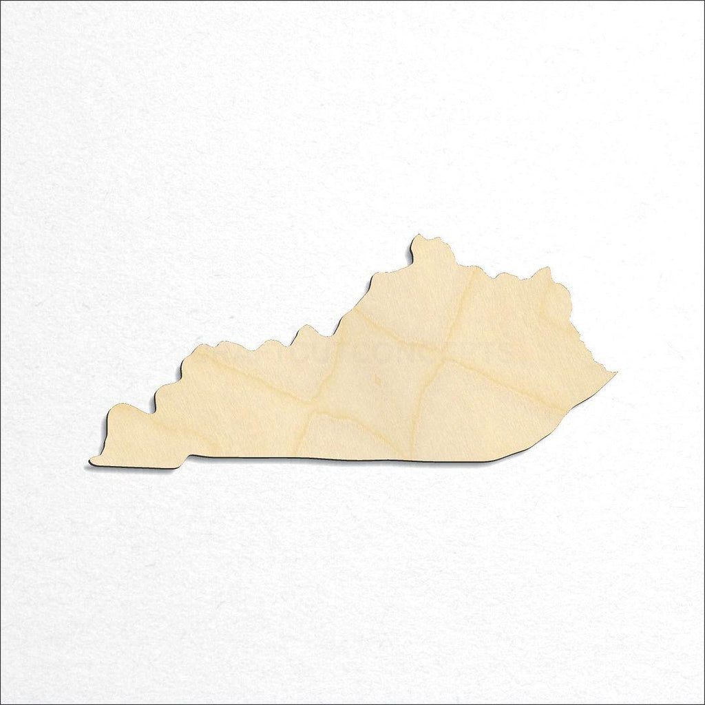 Wooden State - Kentucky CRAFTY craft shape available in sizes of 1 inch and up