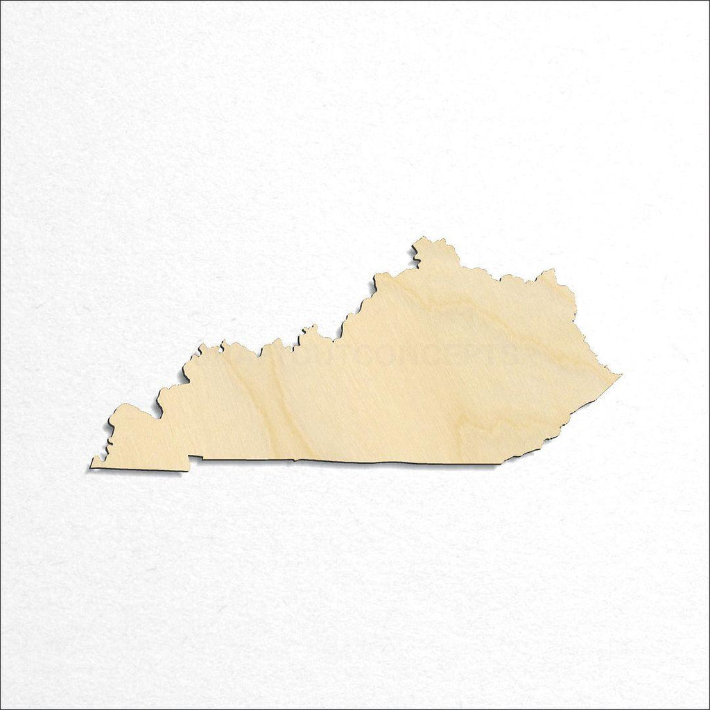 Wooden State - Kentucky craft shape available in sizes of 2 inch and up