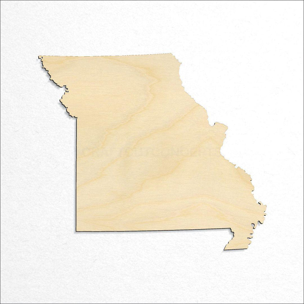 Wooden State - Missouri craft shape available in sizes of 2 inch and up