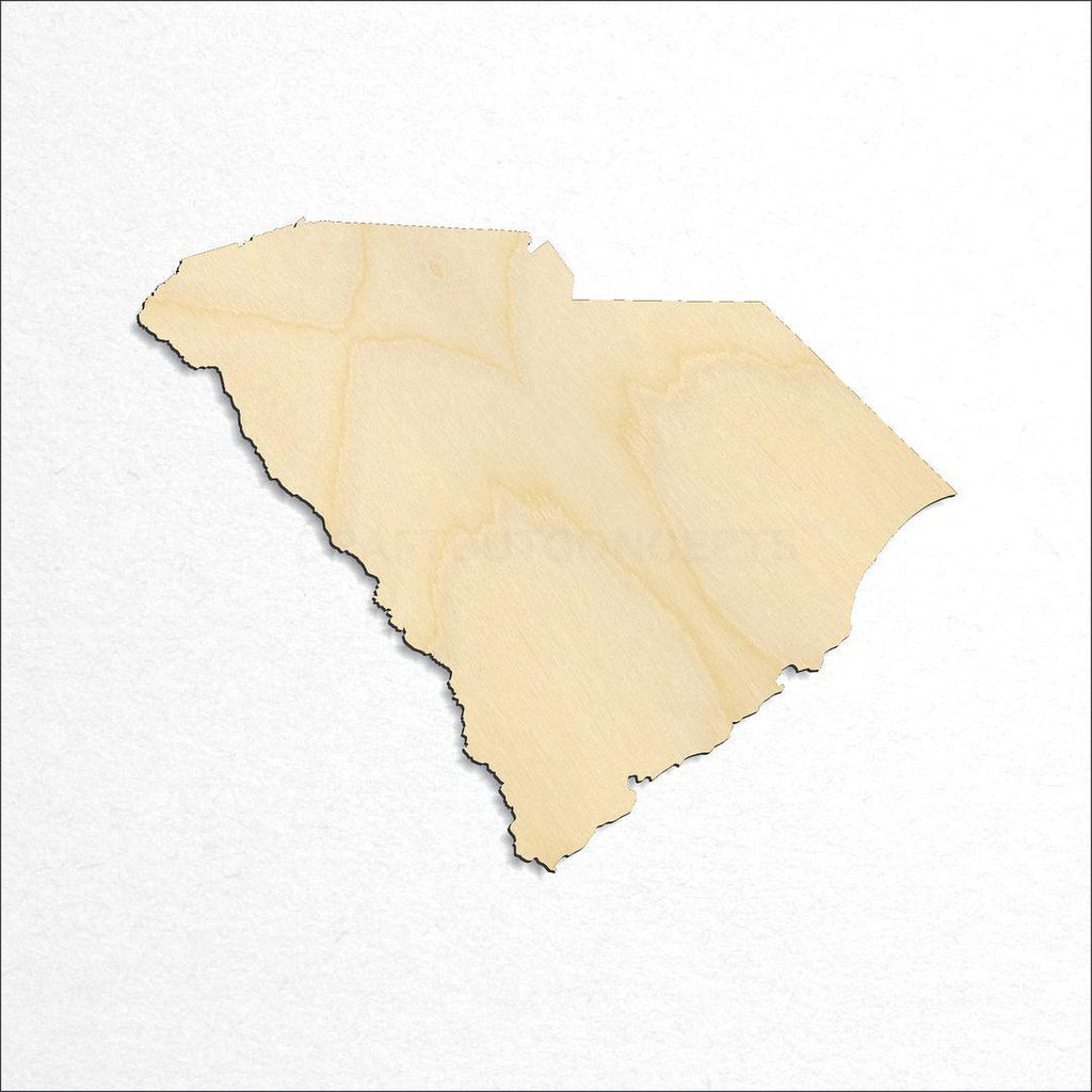 Wooden State - South Carolina craft shape available in sizes of 2 inch and up