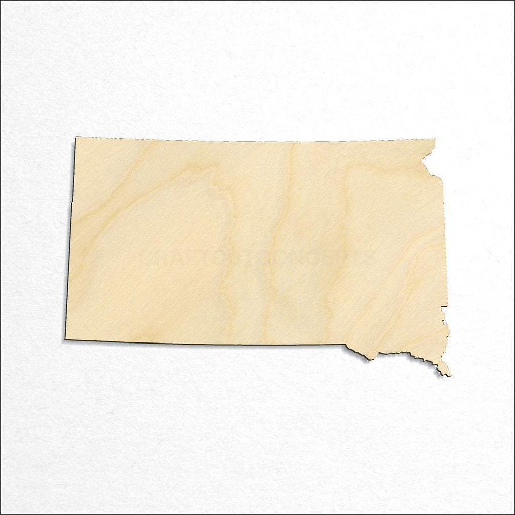 Wooden State - South Dakota craft shape available in sizes of 2 inch and up