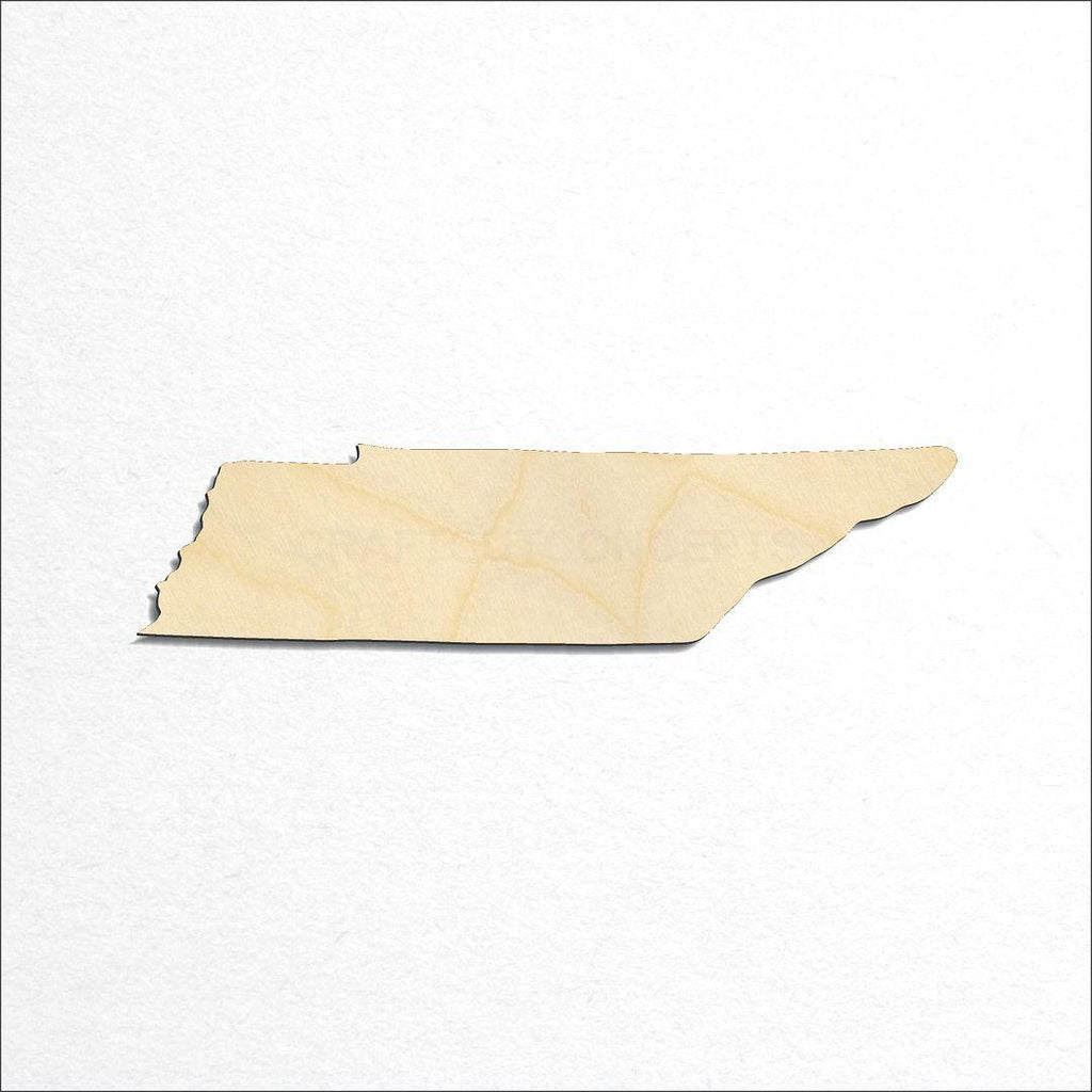 Wooden State - Tennessee CRAFTY craft shape available in sizes of 1 inch and up