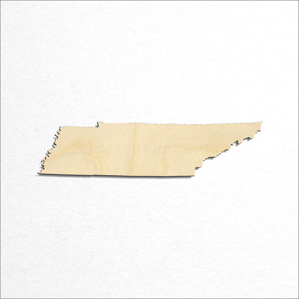 Wooden State - Tennessee craft shape available in sizes of 2 inch and up