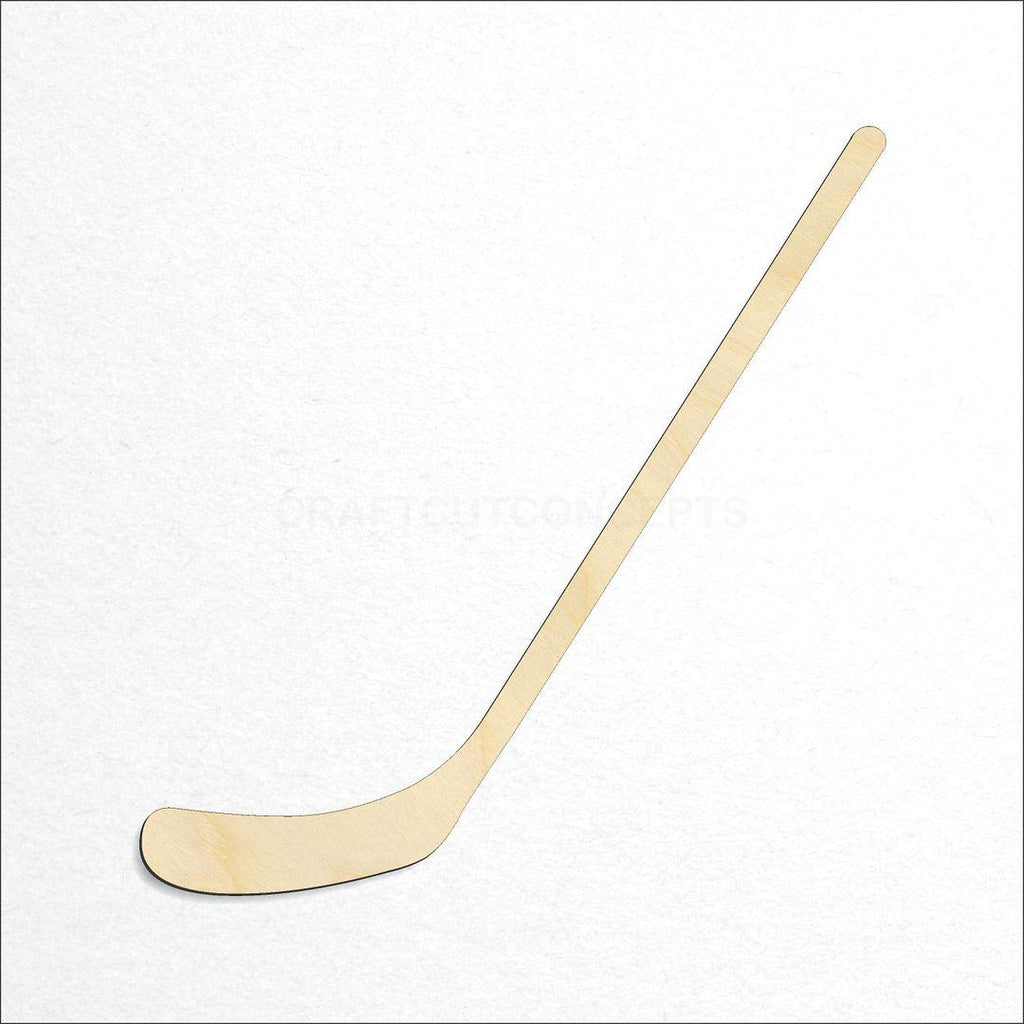 Wooden Sports - Hockey Stick-2 craft shape available in sizes of 3 inch and up