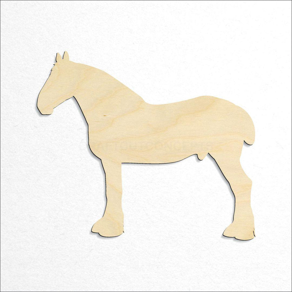 Wooden Horse -4 craft shape available in sizes of 2 inch and up