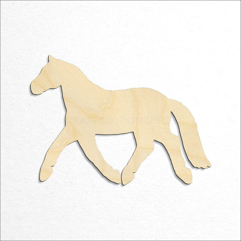 Wooden Horse craft shape available in sizes of 3 inch and up