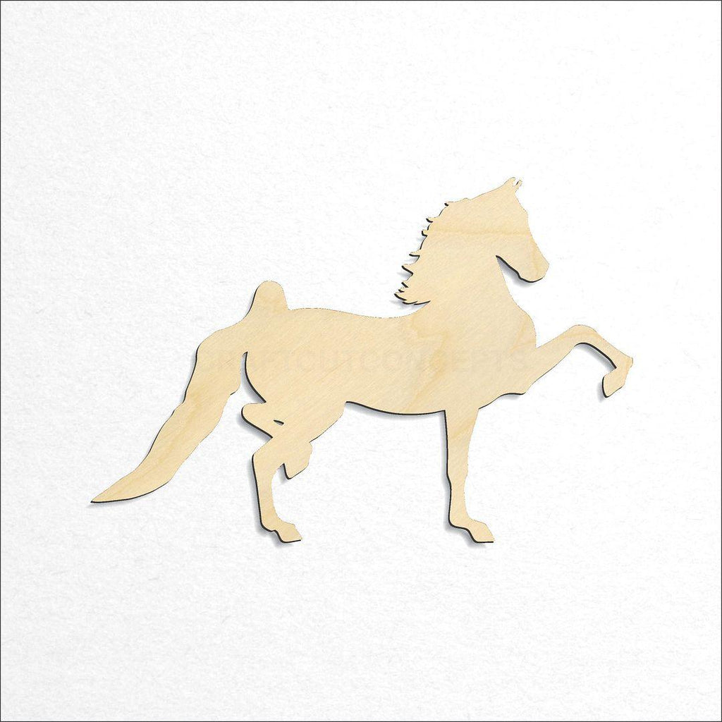Wooden Parade Horse craft shape available in sizes of 3 inch and up