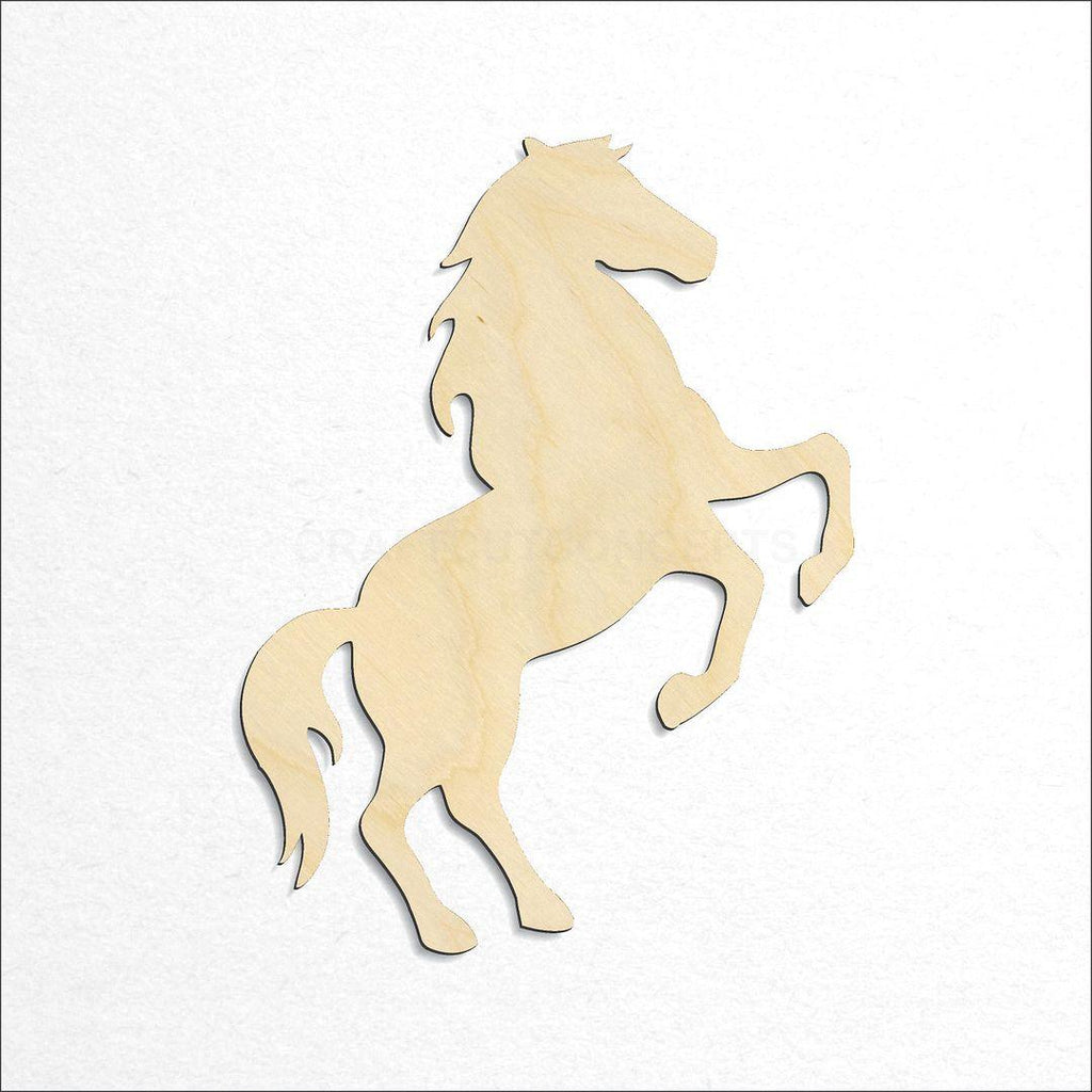 Wooden Horse craft shape available in sizes of 2 inch and up