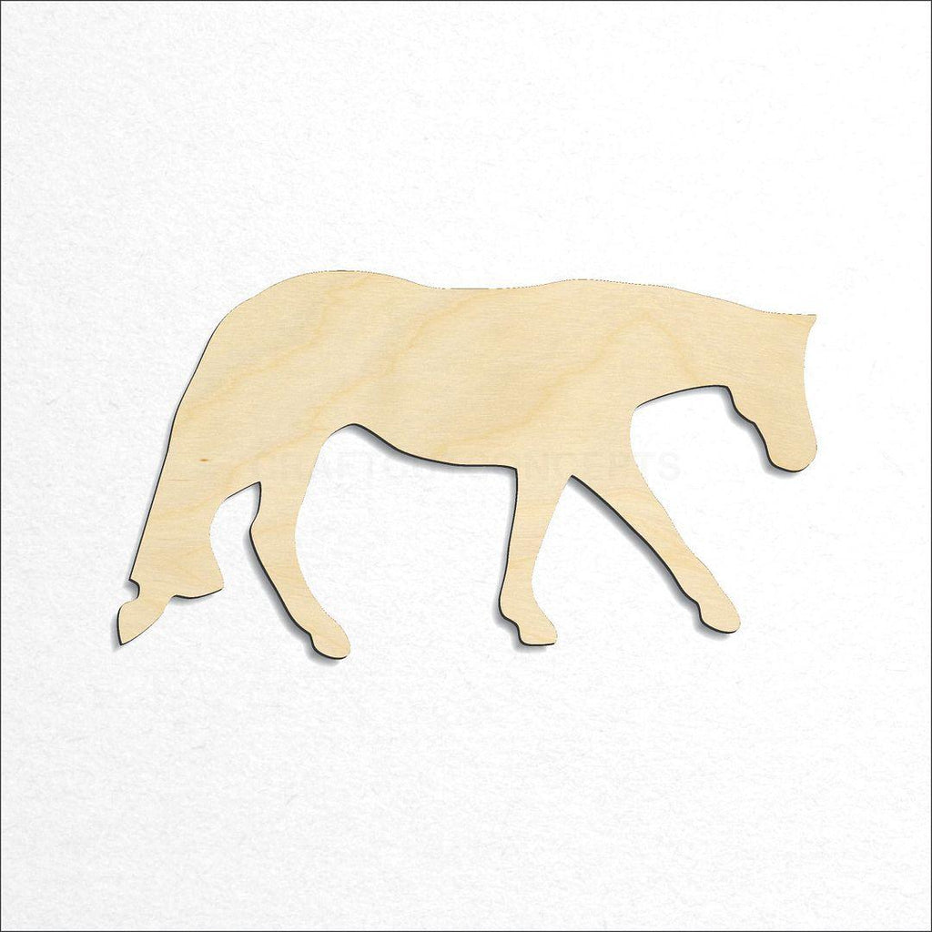 Wooden Horse craft shape available in sizes of 2 inch and up