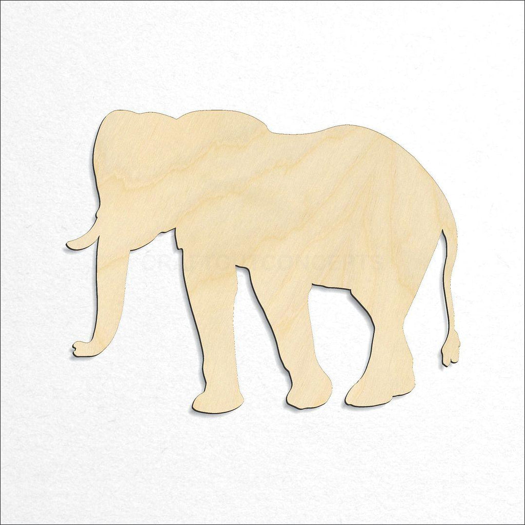 Wooden Elephant -3 craft shape available in sizes of 3 inch and up