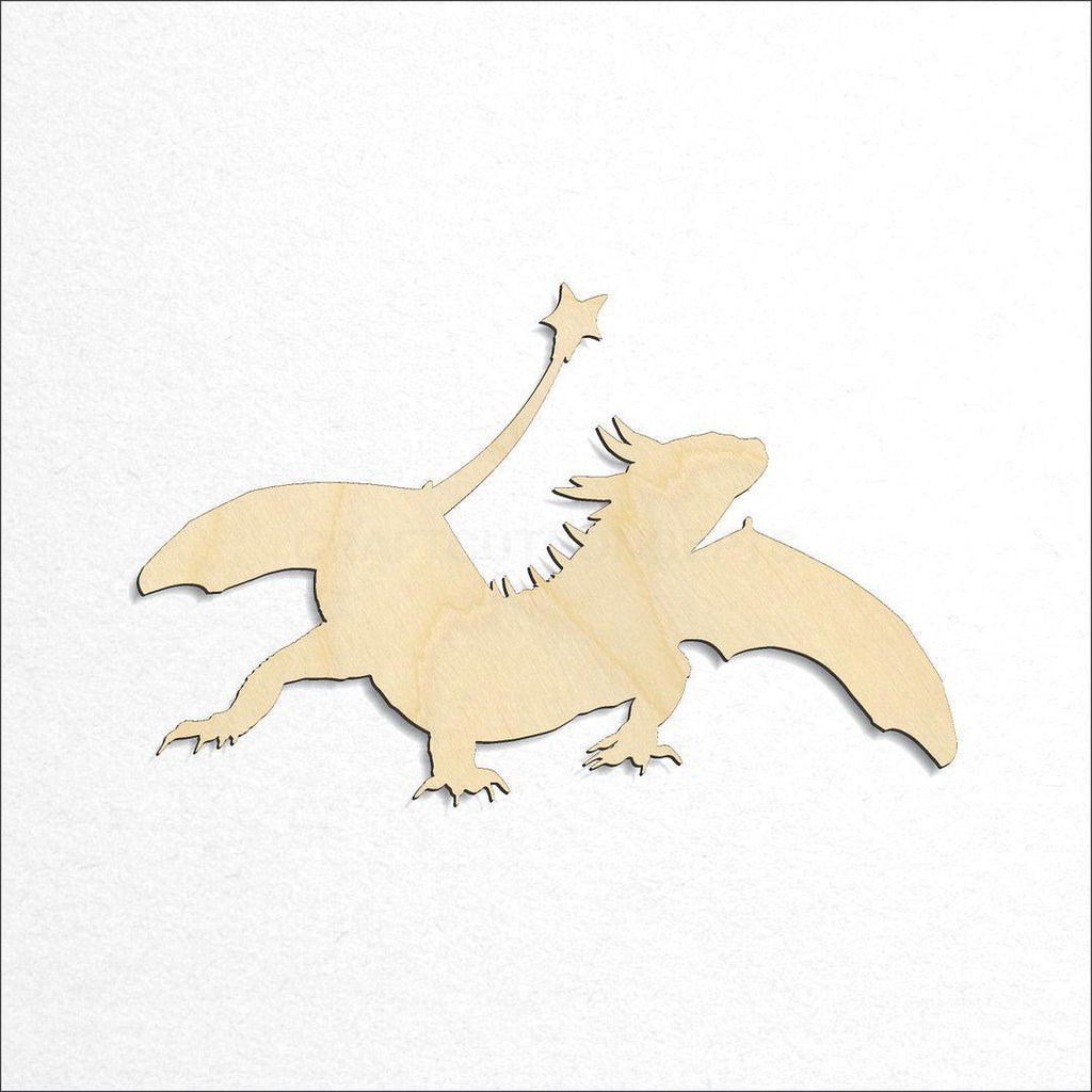 Wooden Dragon-2 craft shape available in sizes of 4 inch and up