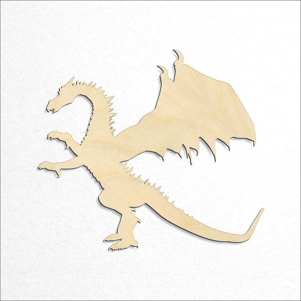 Wooden Dragon -4 craft shape available in sizes of 6 inch and up