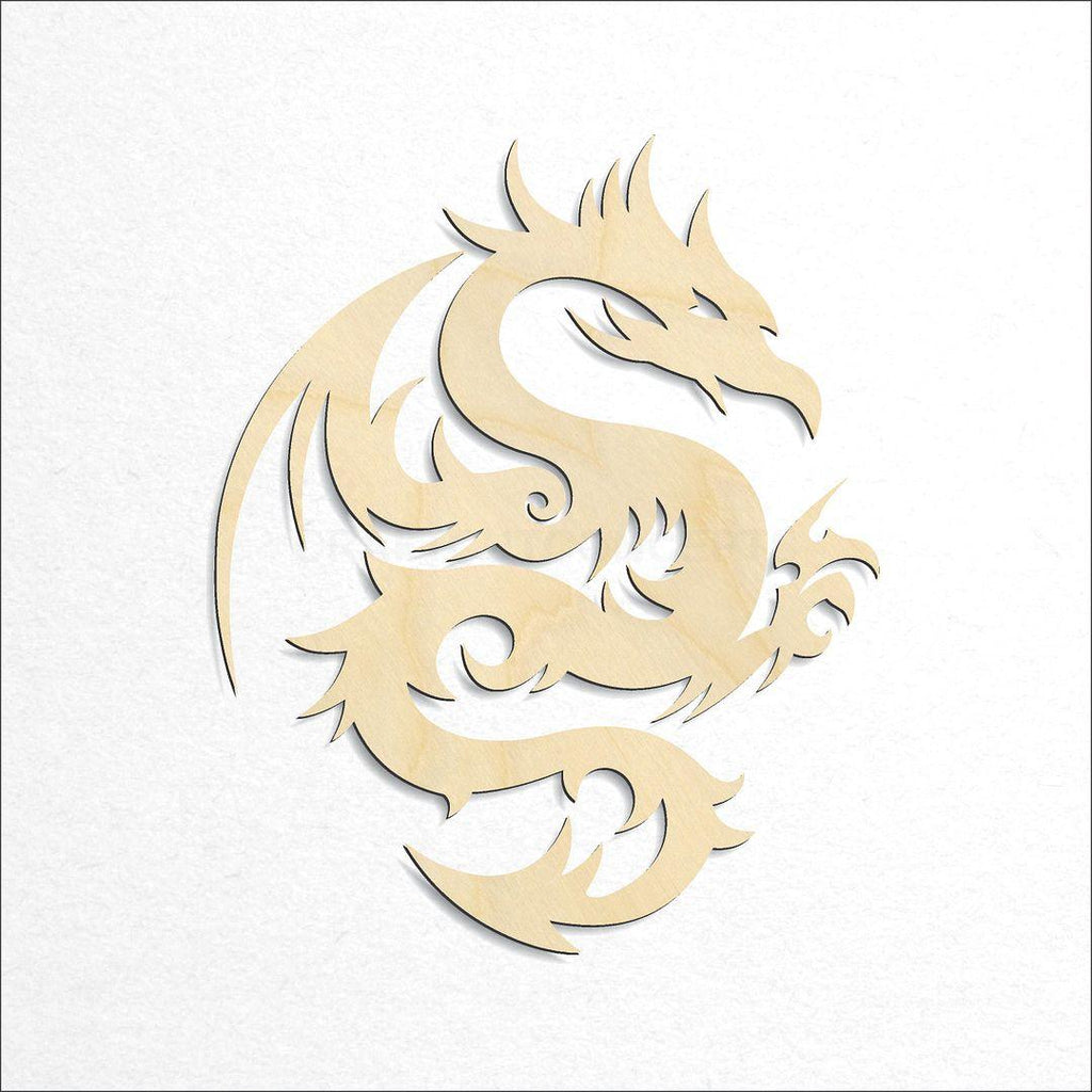 Wooden Dragon -6 craft shape available in sizes of 6 inch and up