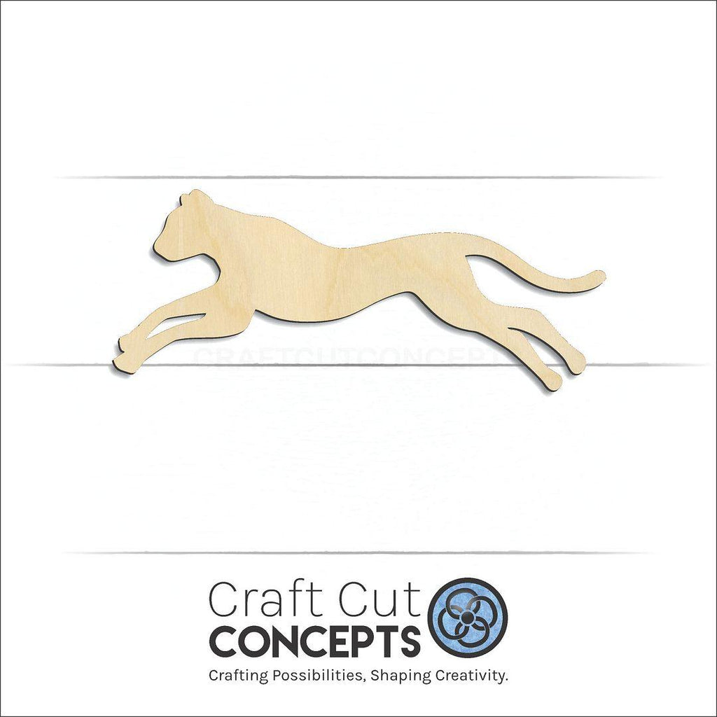 Craft Cut Concepts Logo under a wood Big Cat -4 craft shape and blank