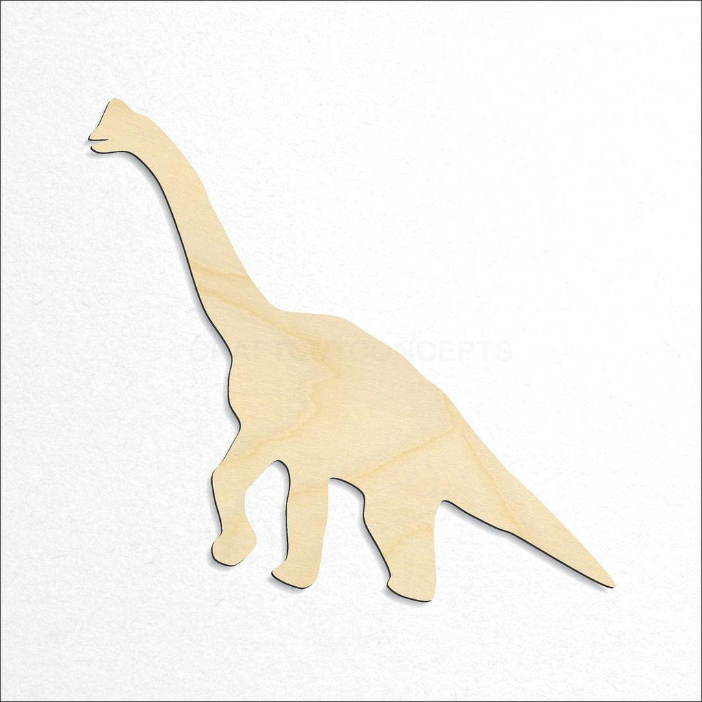 Wooden Dinosaur -9 craft shape available in sizes of 2 inch and up