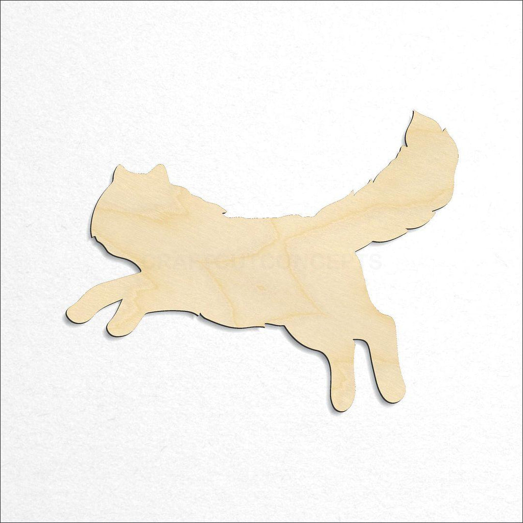 Wooden Cat craft shape available in sizes of 2 inch and up