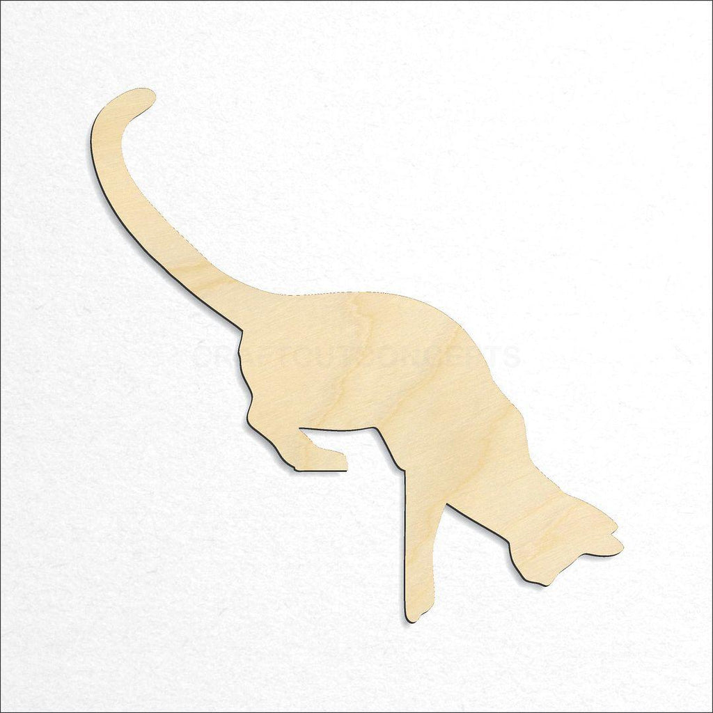 Wooden Door Cat craft shape available in sizes of 2 inch and up