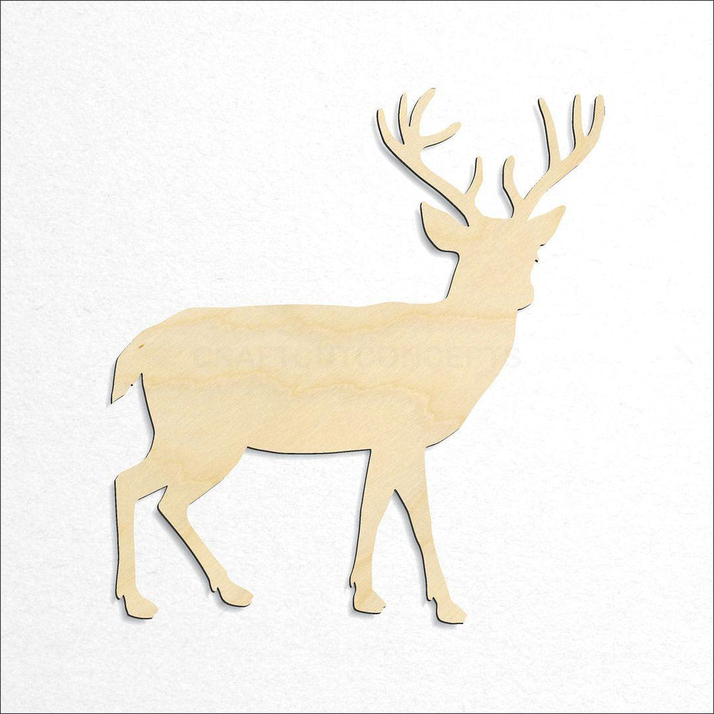 Wooden Deer -07 craft shape available in sizes of 3 inch and up