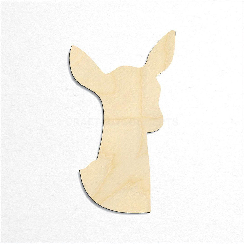 Wooden Deer -08 craft shape available in sizes of 2 inch and up