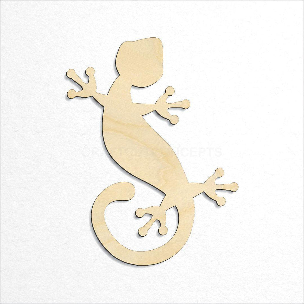 Wooden Lizard -3 craft shape available in sizes of 2 inch and up