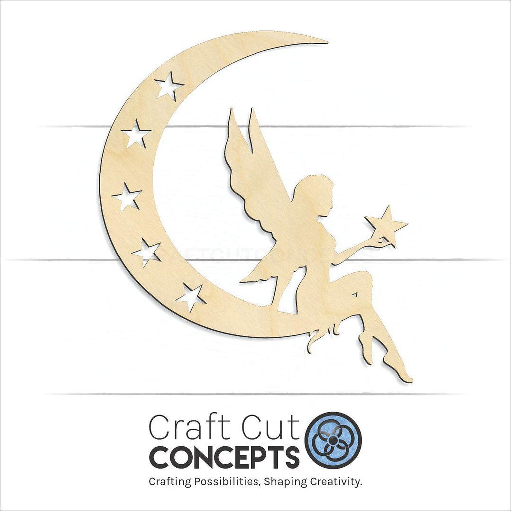 Craft Cut Concepts Logo under a wood Fairy -3 craft shape and blank