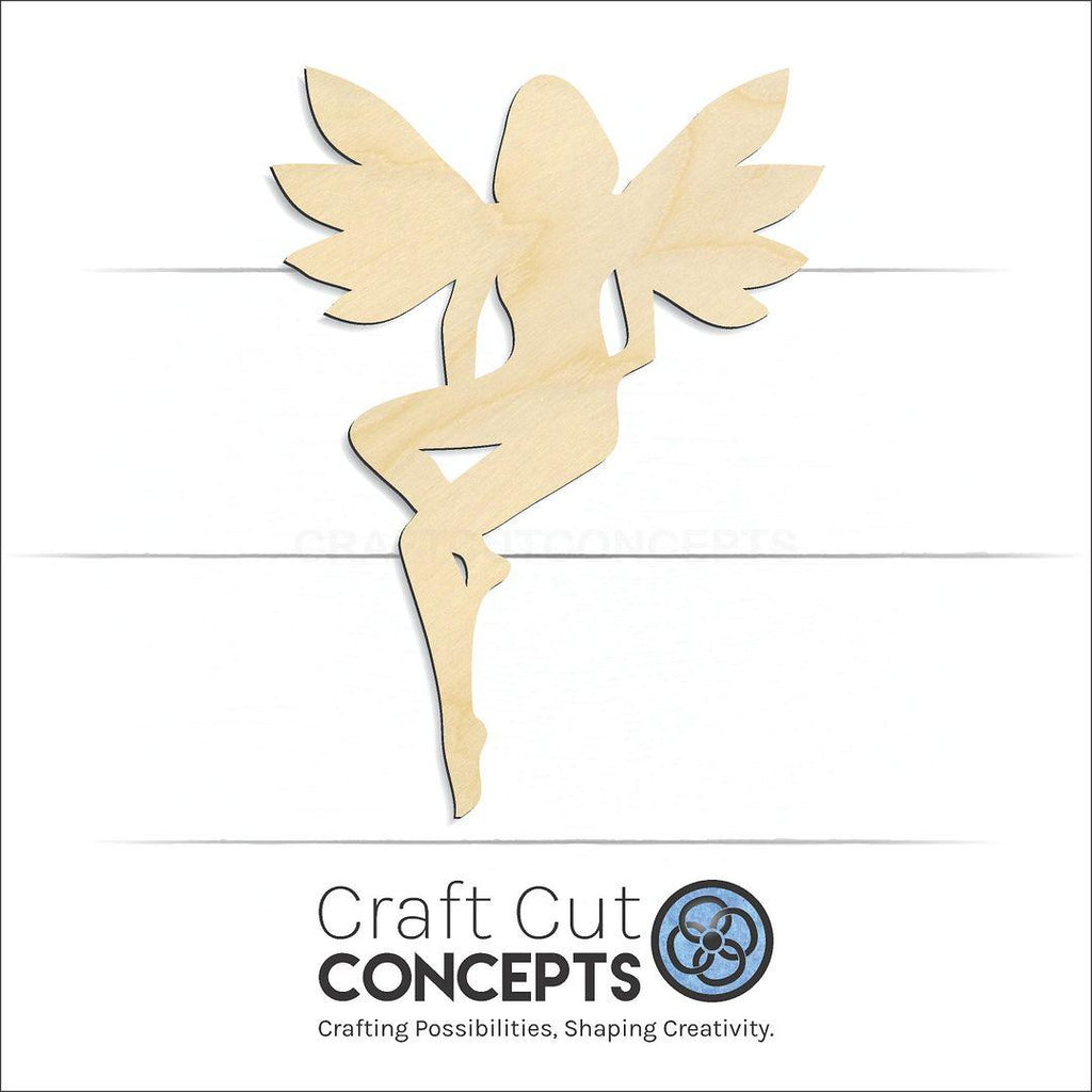 Craft Cut Concepts Logo under a wood Fairy -4 craft shape and blank