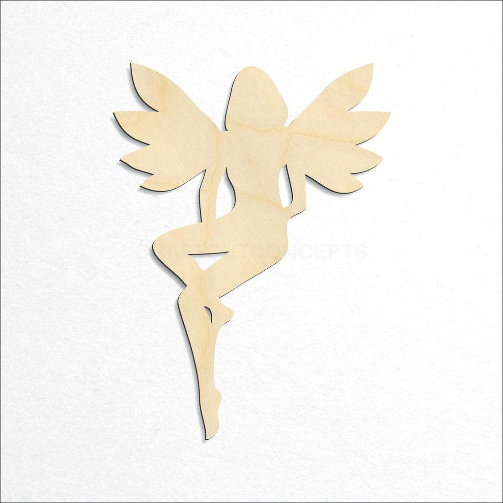 Wooden Fairy -4 craft shape available in sizes of 2 inch and up