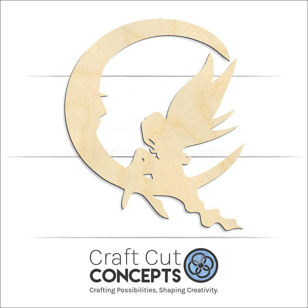 Craft Cut Concepts Logo under a wood Fairy -5 craft shape and blank