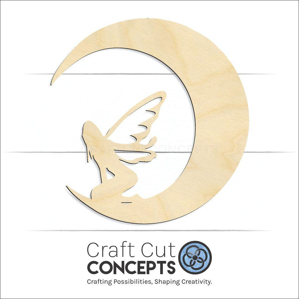 Craft Cut Concepts Logo under a wood Fairy -6 craft shape and blank