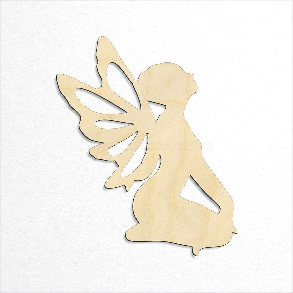 Wooden Fairy craft shape available in sizes of 2 inch and up