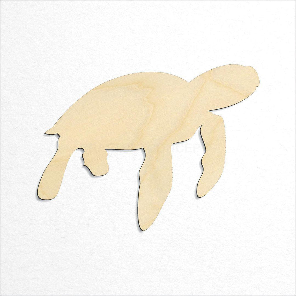 Wooden Turtle -6 craft shape available in sizes of 2 inch and up