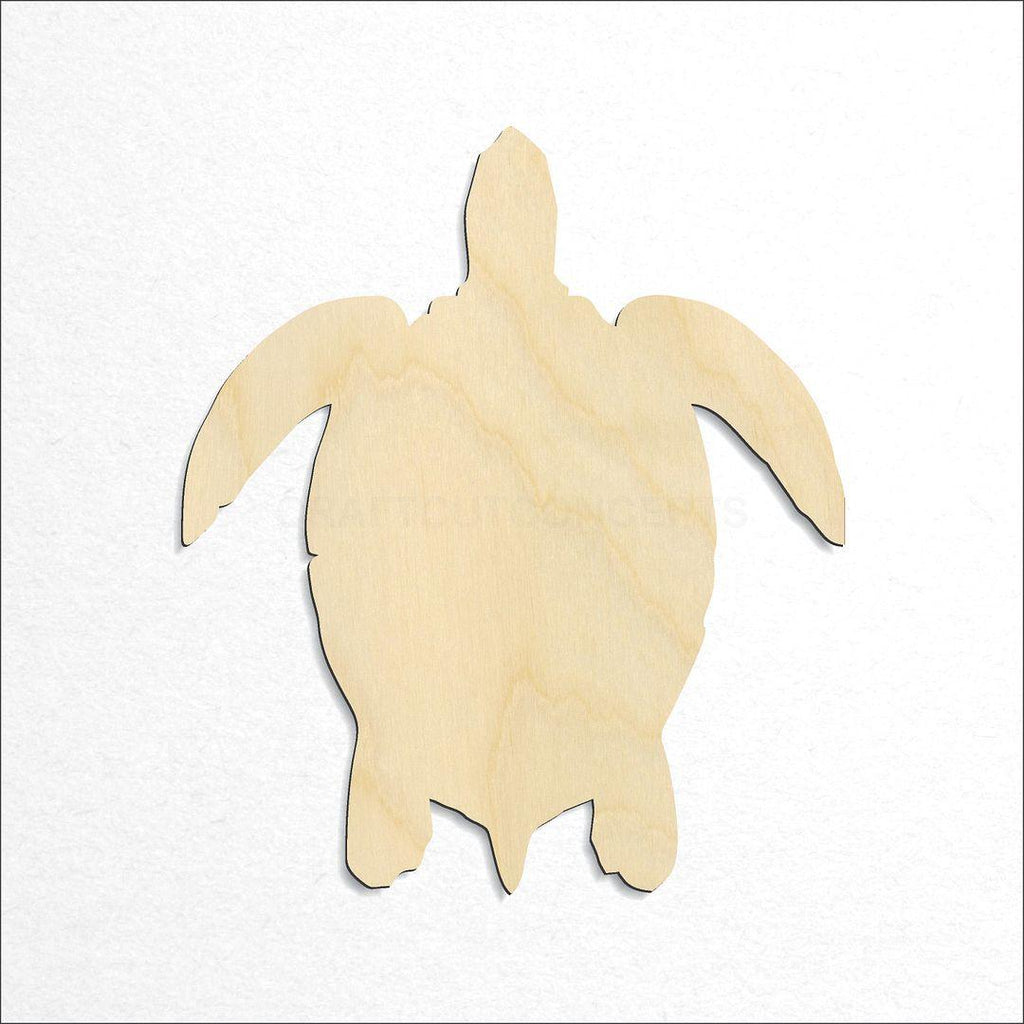 Wooden Turtle craft shape available in sizes of 2 inch and up