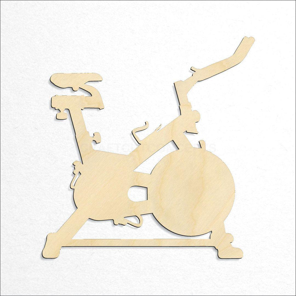 Wooden Exercise Bike craft shape available in sizes of 3 inch and up