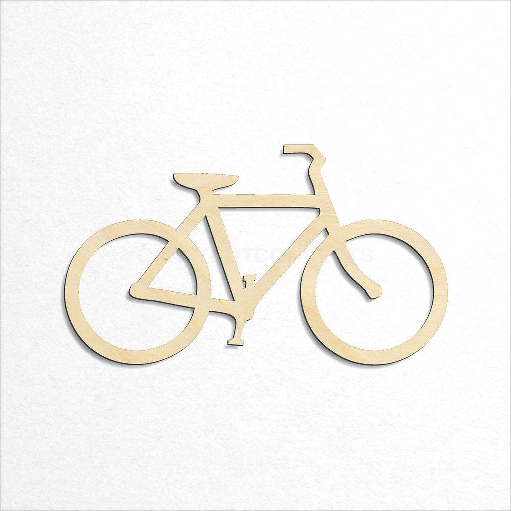 Wooden Bicycle craft shape available in sizes of 3 inch and up