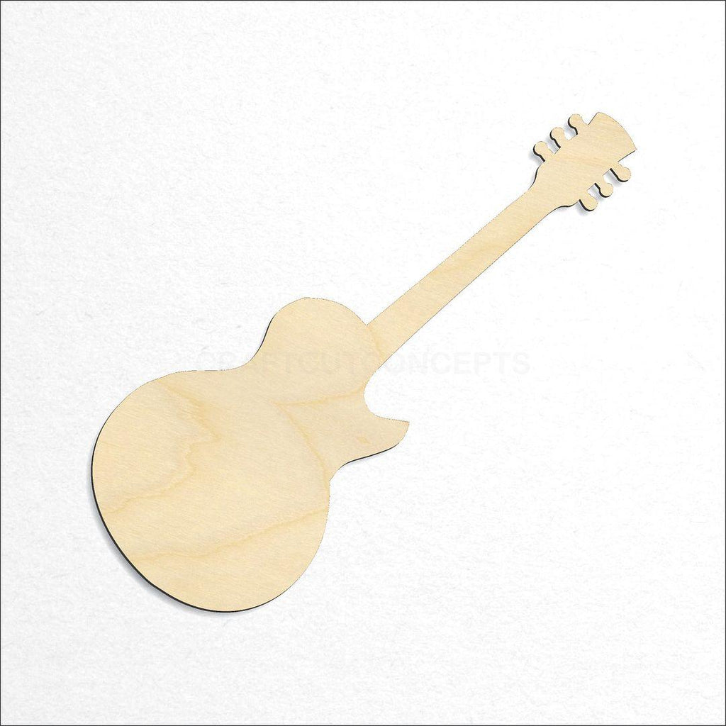 Wooden Guitar craft shape available in sizes of 3 inch and up