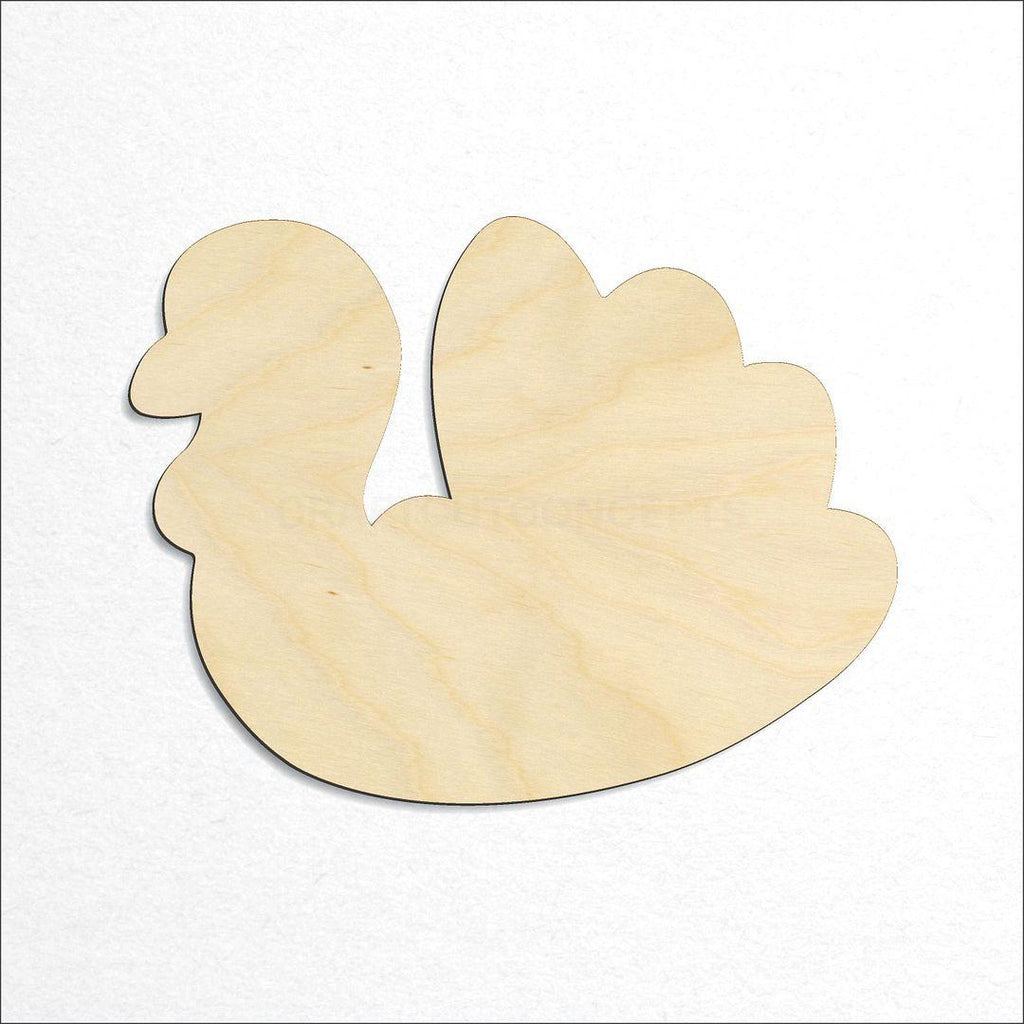 Wooden Turkey craft shape available in sizes of 2 inch and up