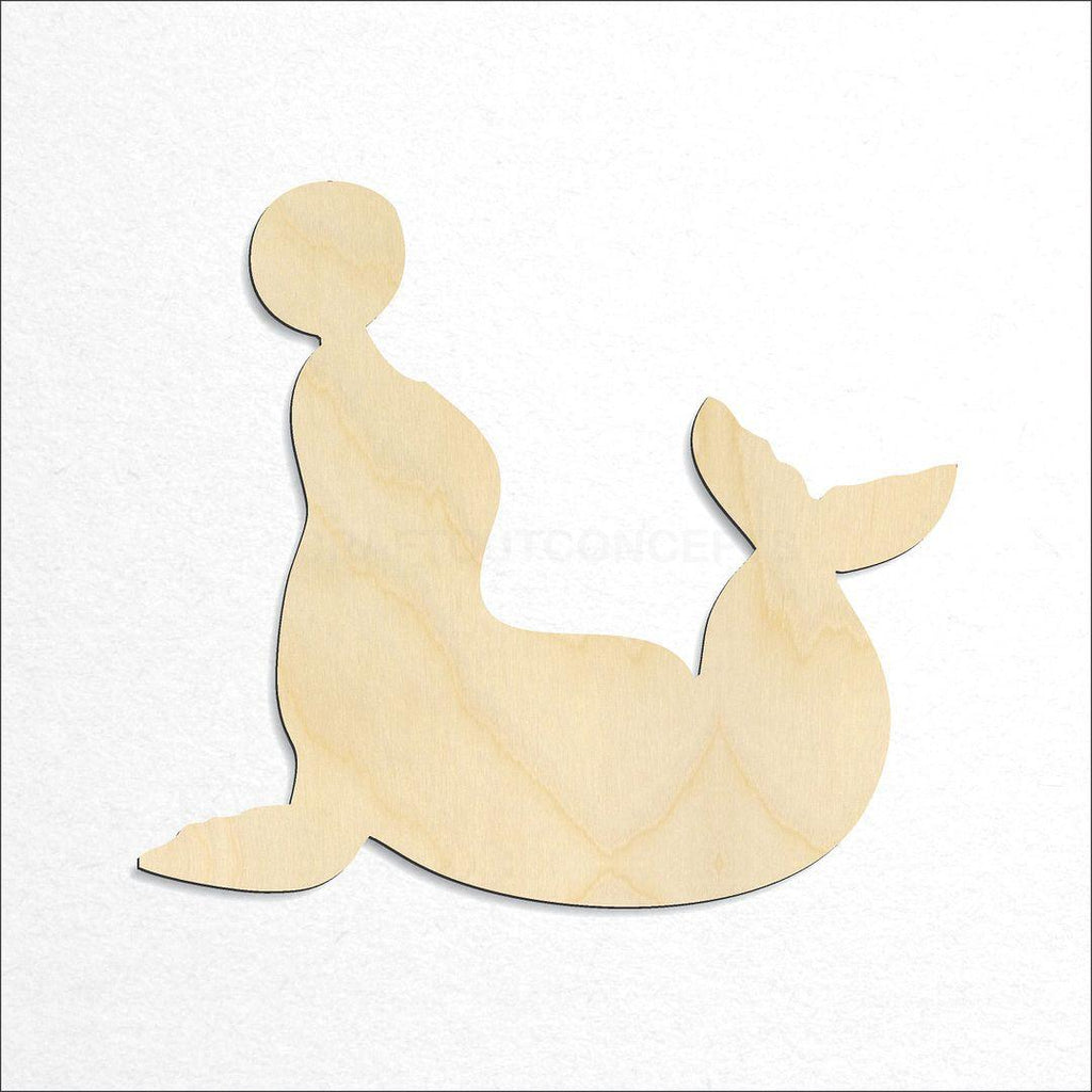 Wooden  Seal -2 craft shape available in sizes of 1 inch and up