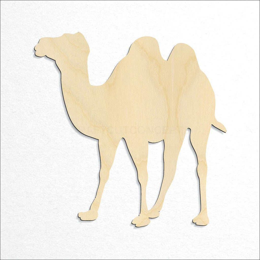 Wooden Camel craft shape available in sizes of 2 inch and up