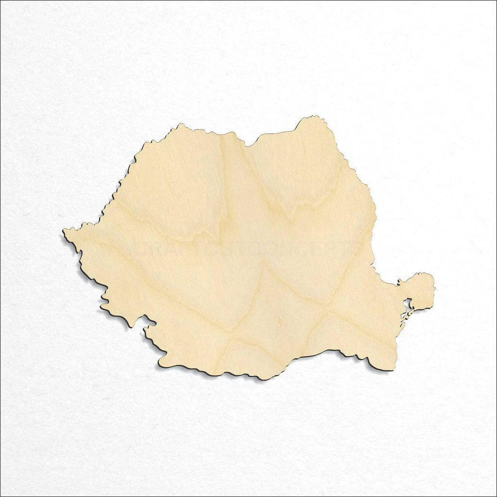Wooden Romania craft shape available in sizes of 2 inch and up