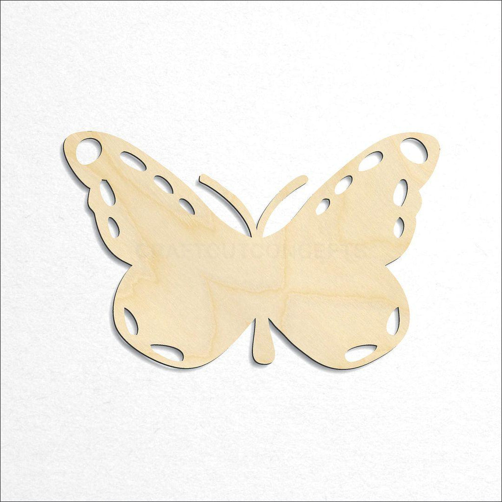 Wooden Butterfly -6 craft shape available in sizes of 2 inch and up