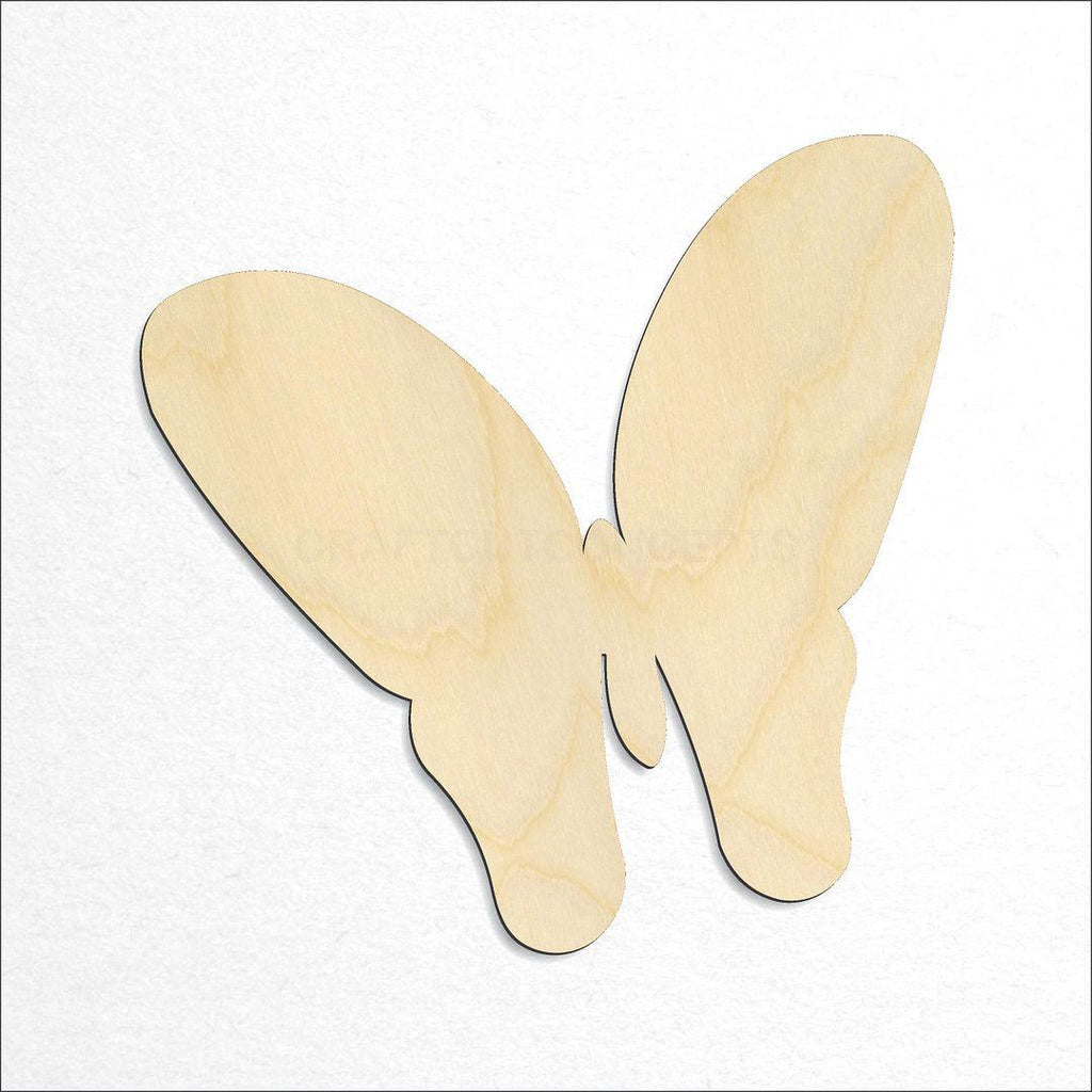 Wooden Butterfly craft shape available in sizes of 2 inch and up