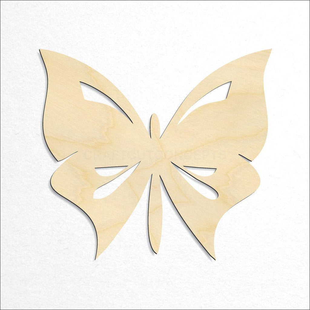 Wooden Butterfly craft shape available in sizes of 2 inch and up