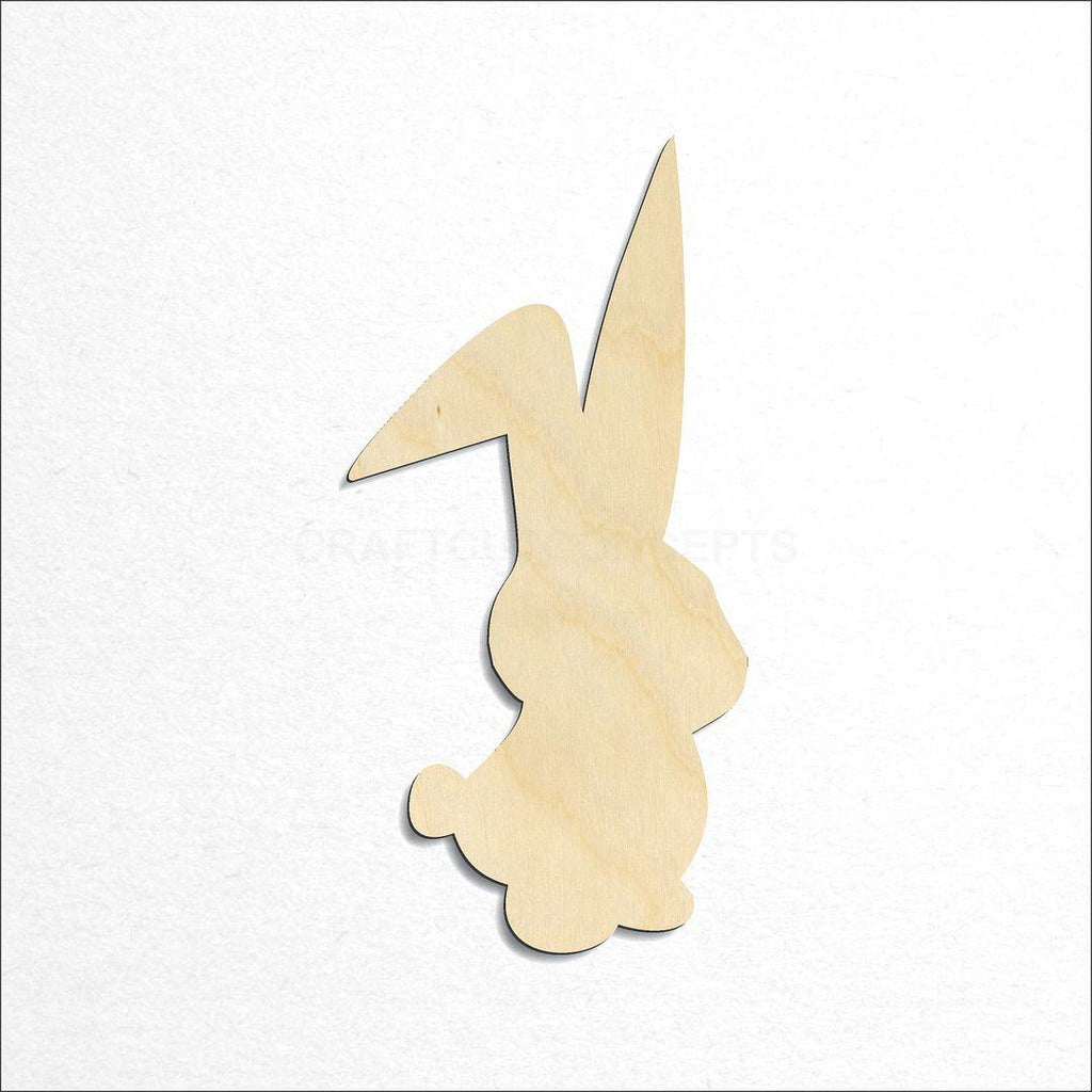 Wooden Bunny -4 craft shape available in sizes of 1 inch and up