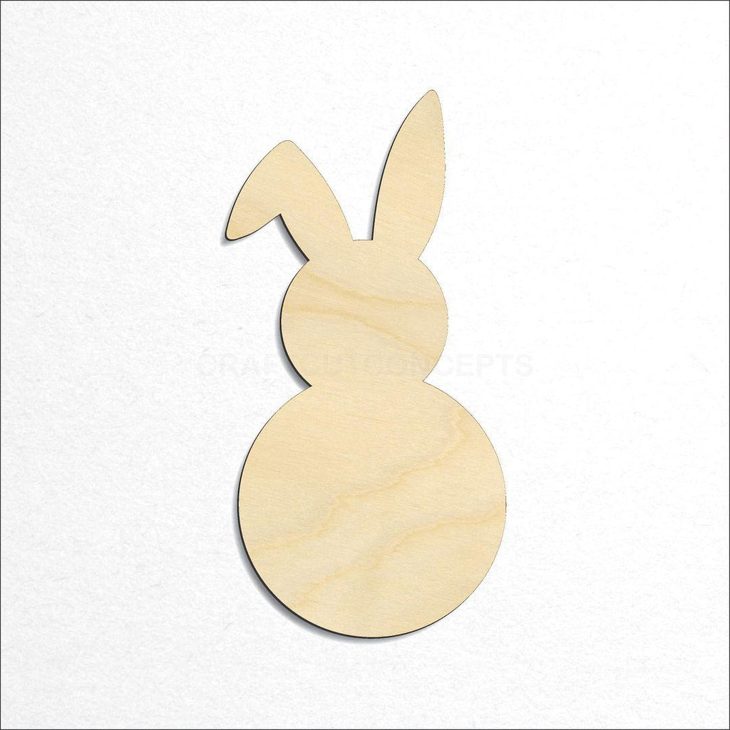 Wooden Bunny -6 craft shape available in sizes of 1 inch and up