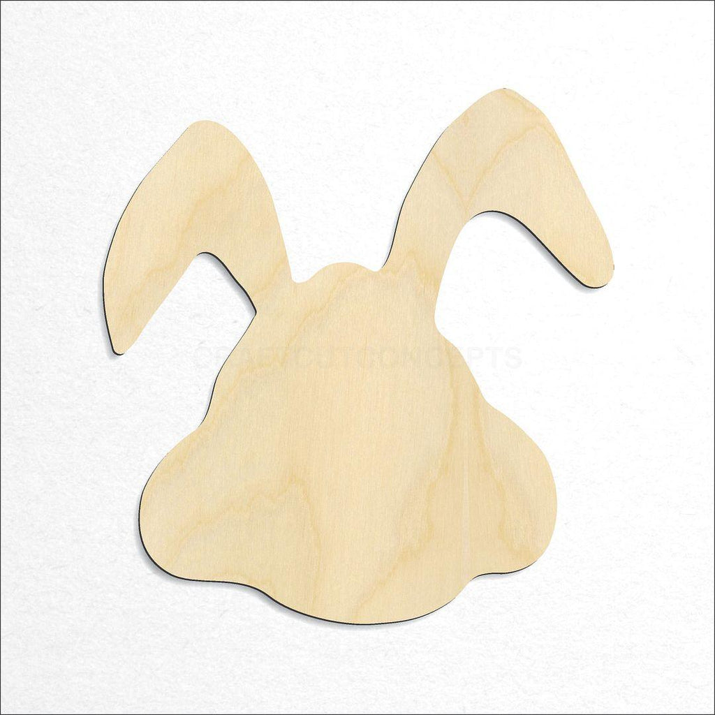 Wooden Bunny -7 craft shape available in sizes of 1 inch and up