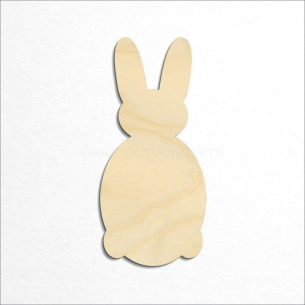 Wooden Bunny Head craft shape available in sizes of 2 inch and up