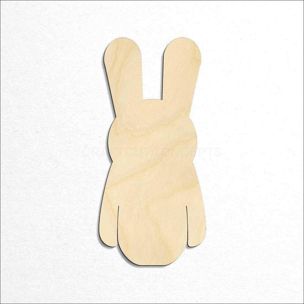 Wooden Walking Bunny craft shape available in sizes of 1 inch and up